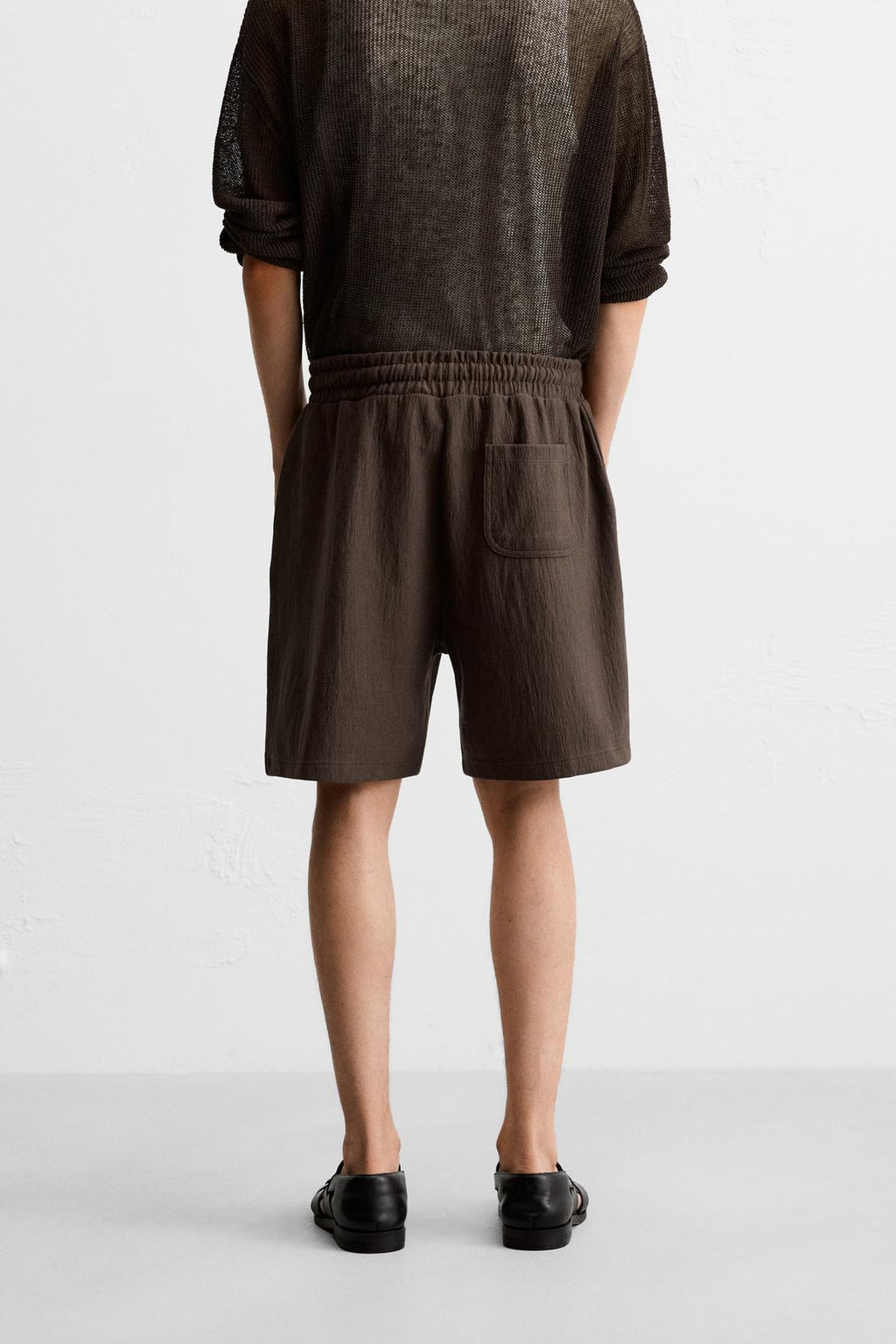 BERMUDA JOGGING STRUCTURÉ