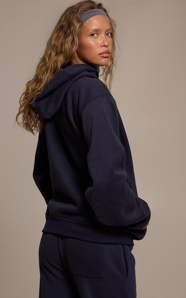 HOODIE PULLOVER EN COTON POLAIRE