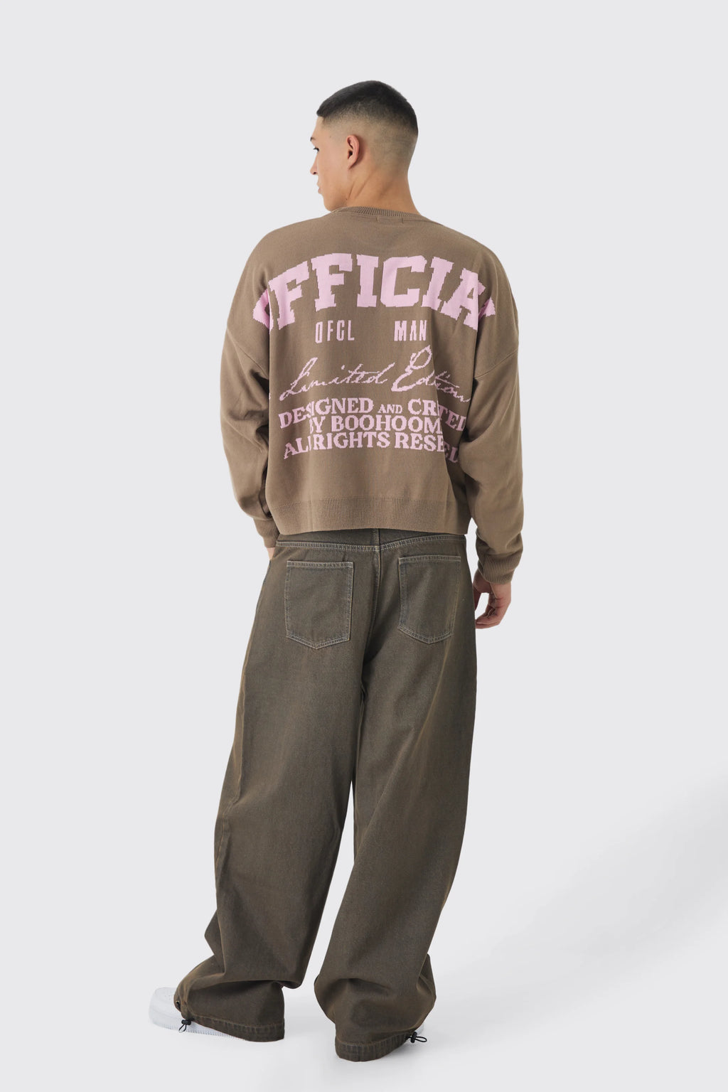 JEAN BAGGY DÉLAVÉ BRUN