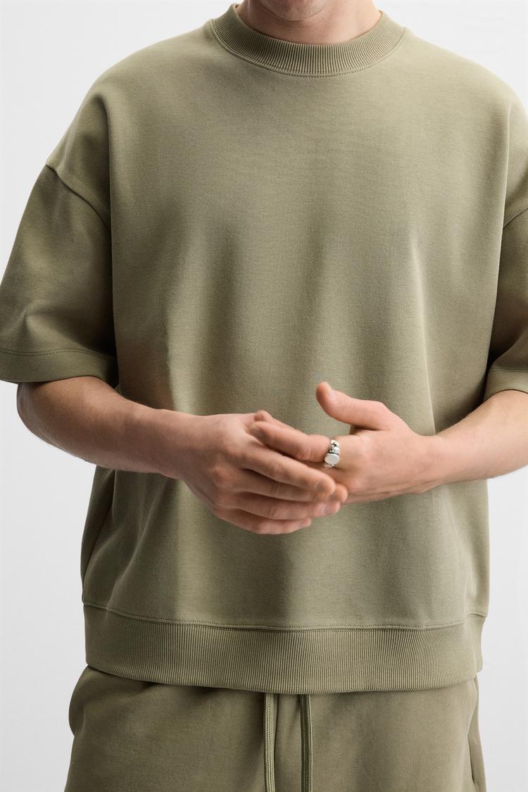 SWEAT STRUCTURÉ INTERLOCK