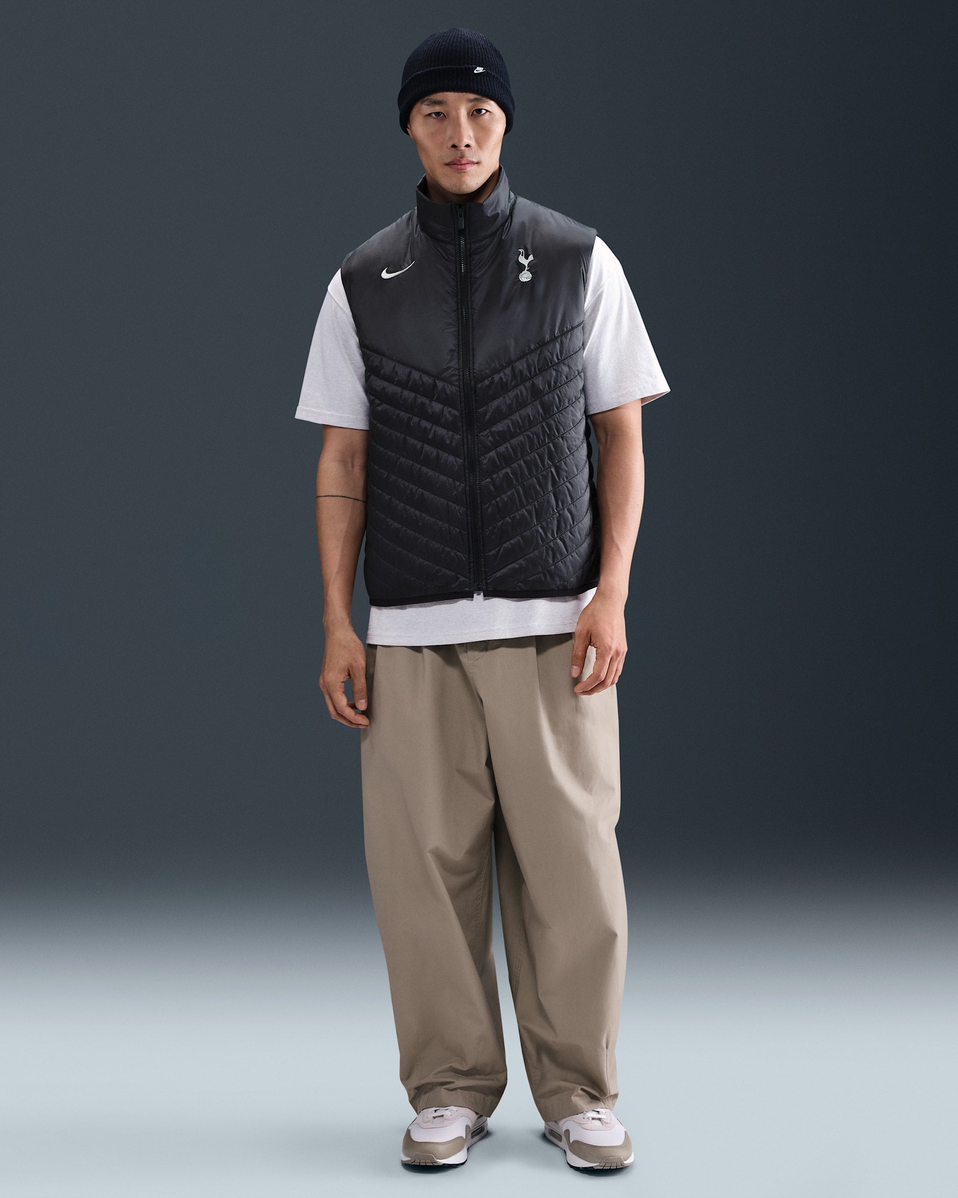 Doudoune sans manches de foot d'épaisseur moyenne Nike Therma-FIT