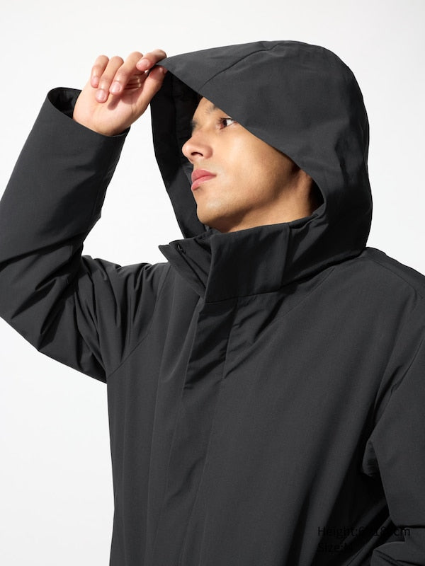 DOUDOUNE HYBRIDE EN TISSU RECYCLÉ