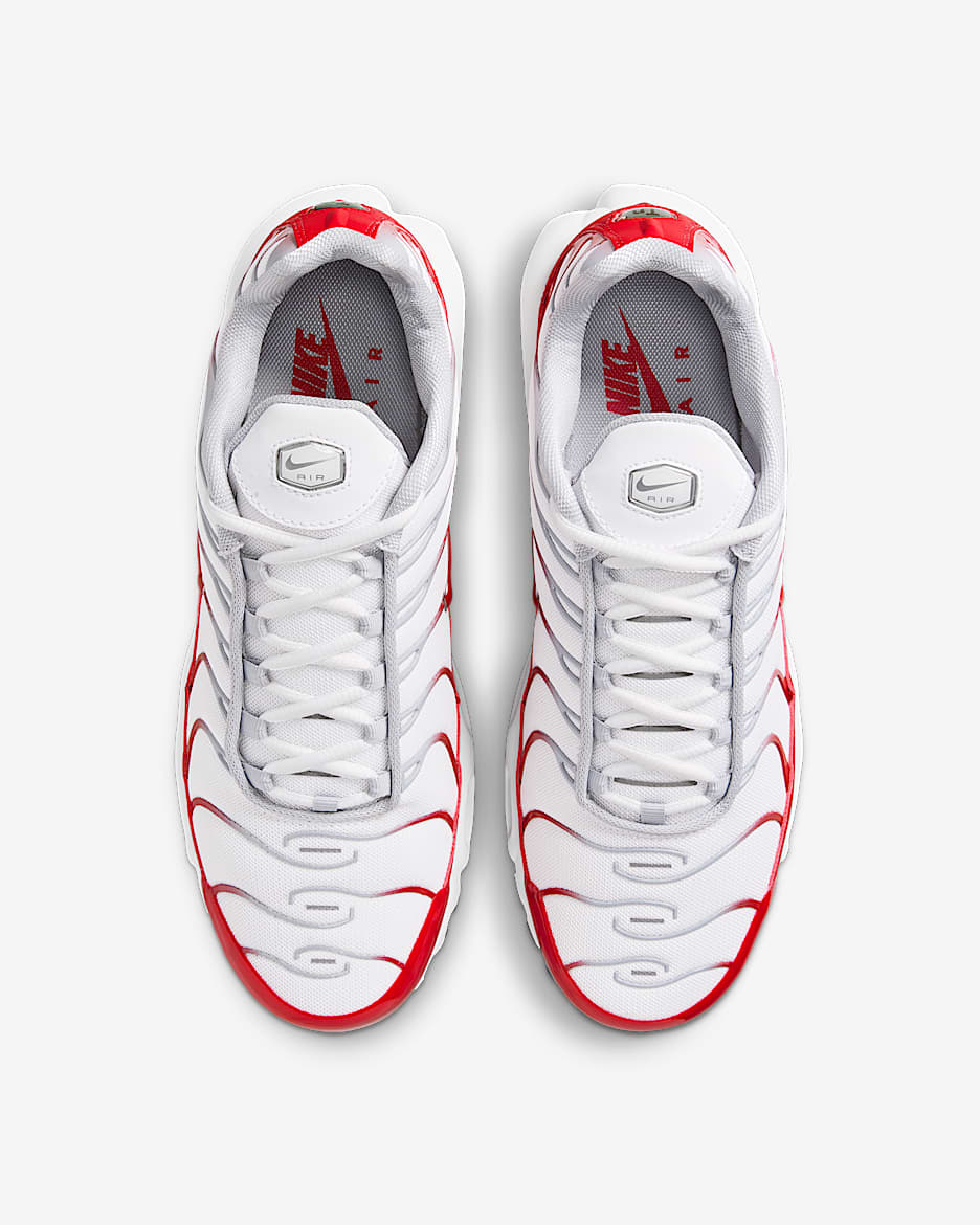 Air Max Plus Tn - Blanc / Rouge
