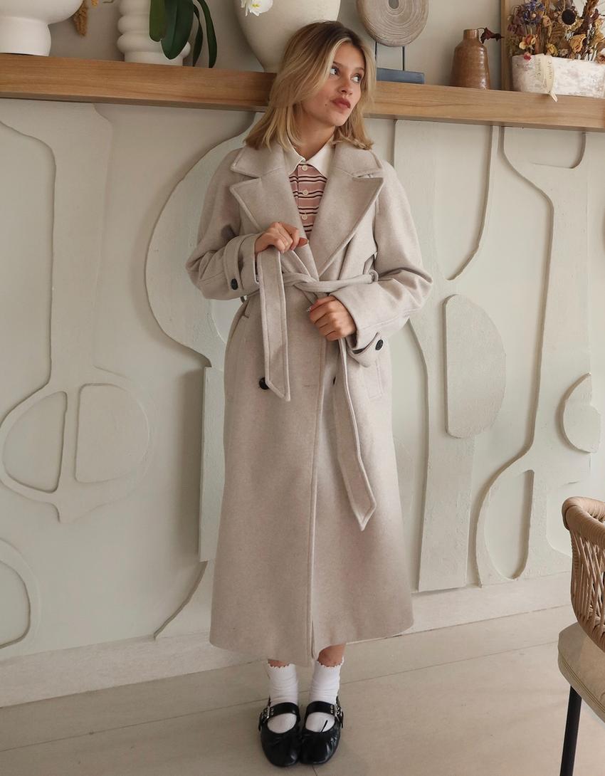 TRENCH DOUX CEINTURÉ