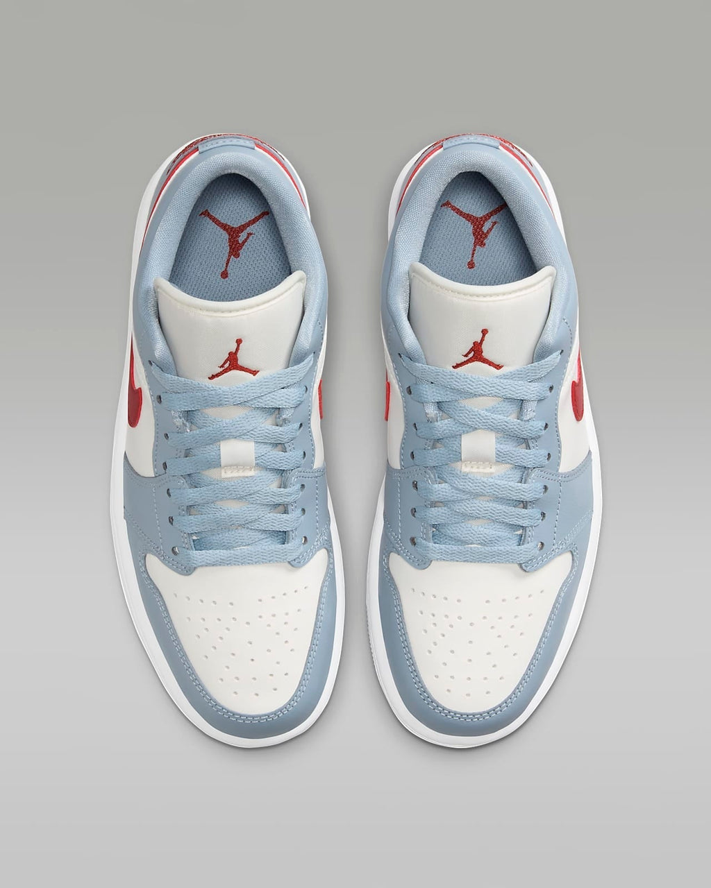 Air Jordan 1 Low - Bleu / Blanc