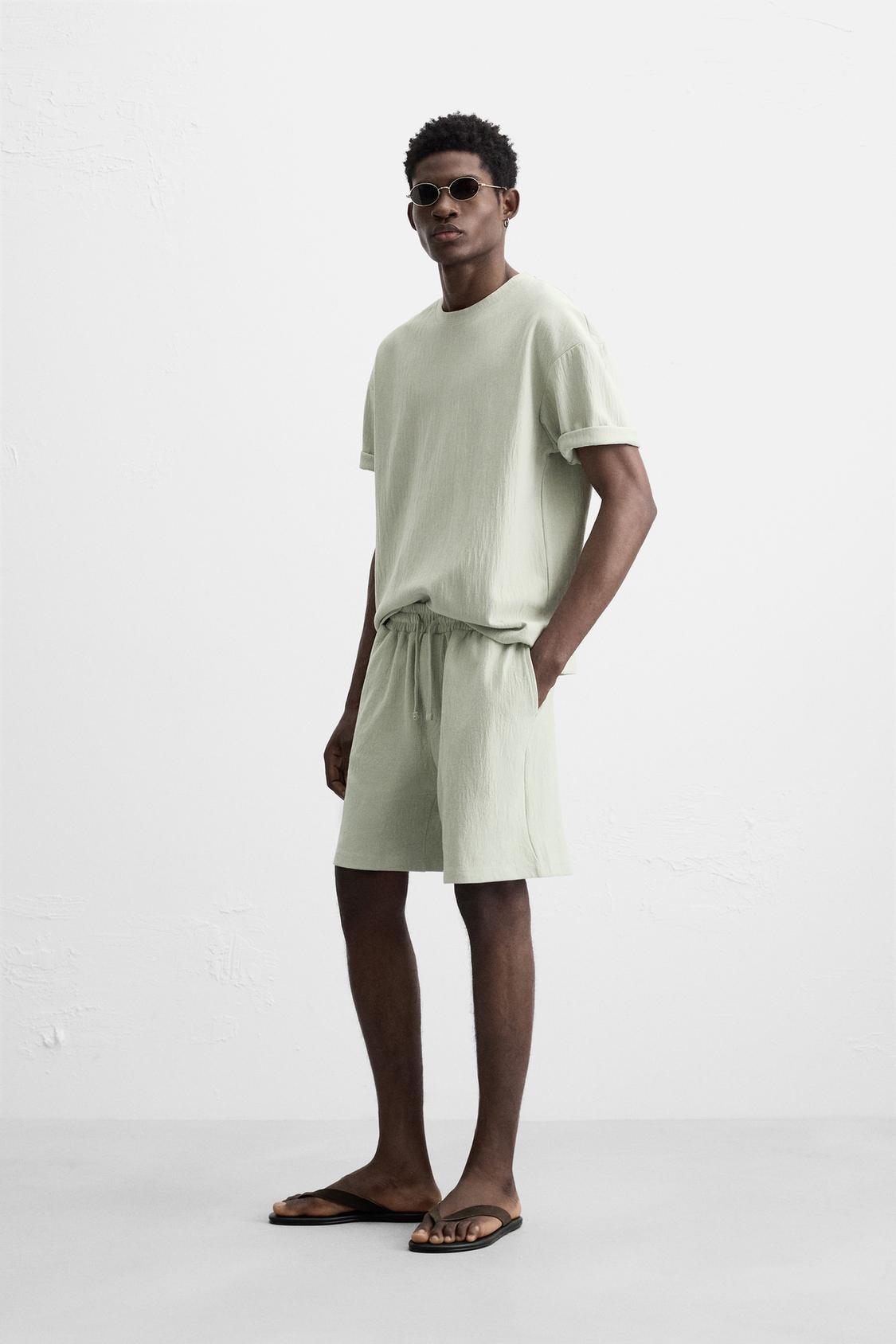 BERMUDA JOGGING STRUCTURÉ