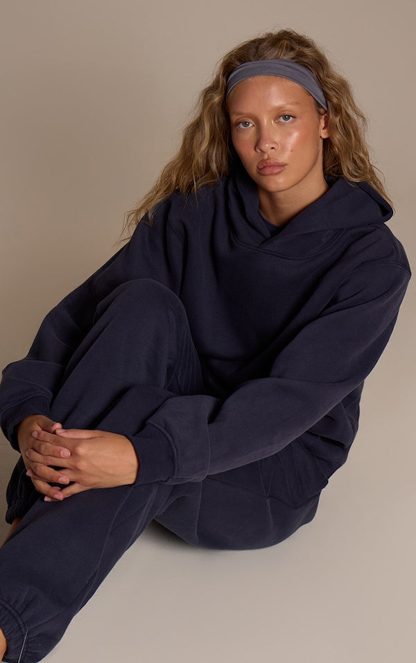 HOODIE PULLOVER EN COTON POLAIRE