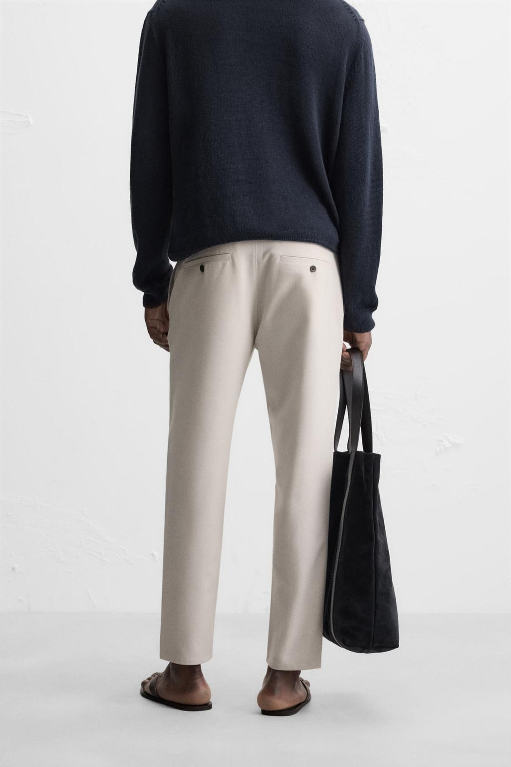 PANTALON À TEXTURE CONFORT