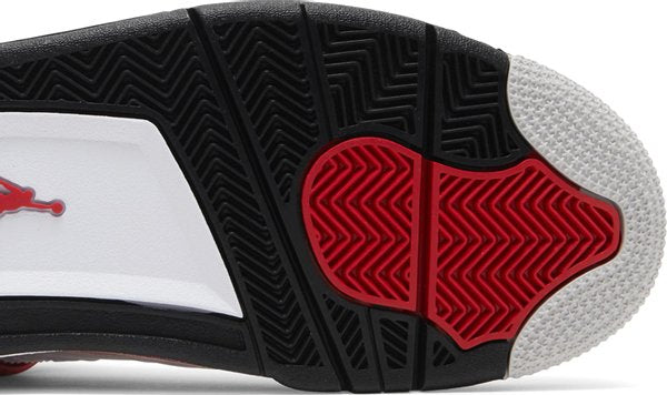 Air Jordan 4 - Blanc / Rouge