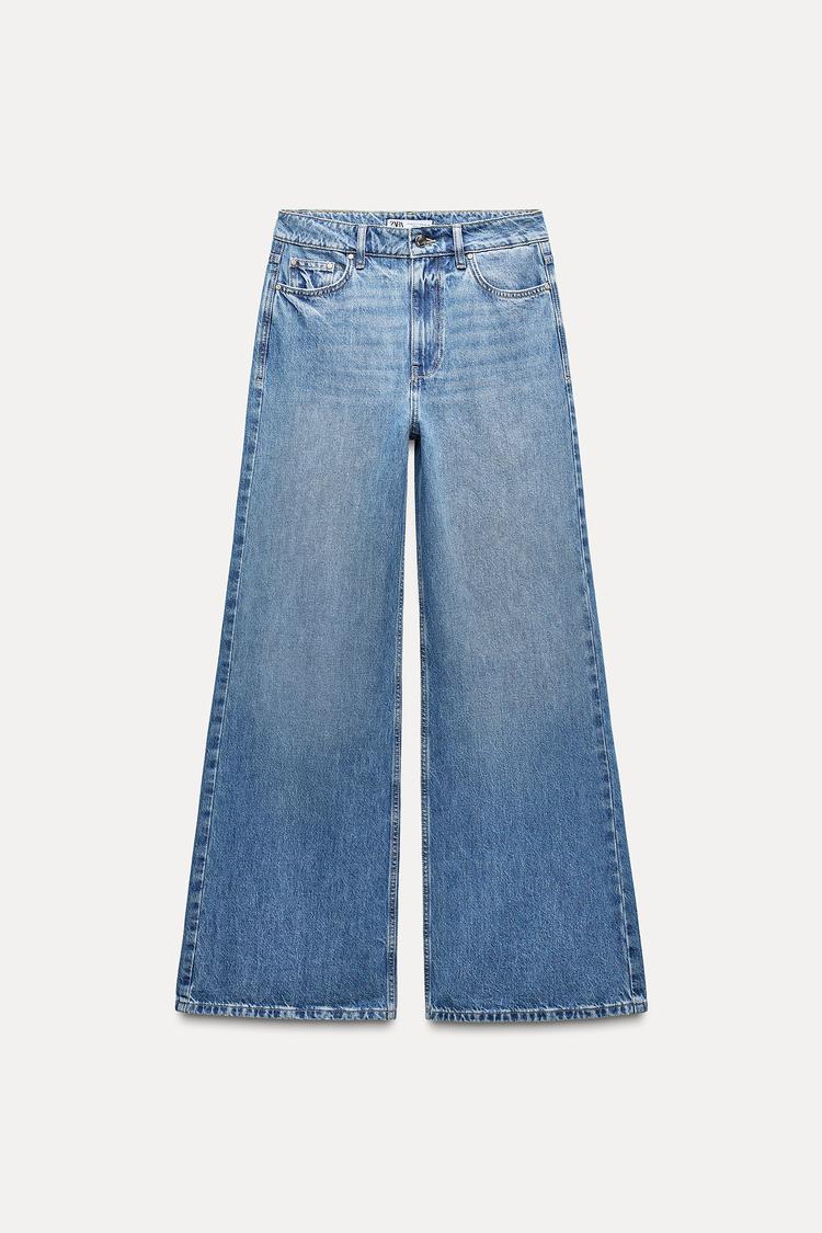 Jean z1975 à coupe large et taille haute - Bleu nuit