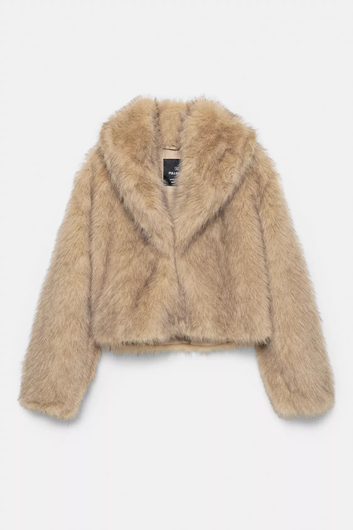 MANTEAU COURT EN FAUSSE FOURRURE