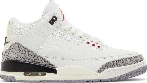 Air Jordan 3 -Blanc / Noir