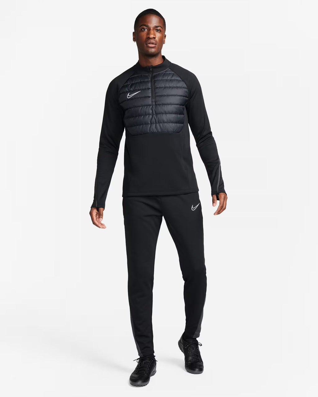 Haut de foot à demi-zip Therma-FIT