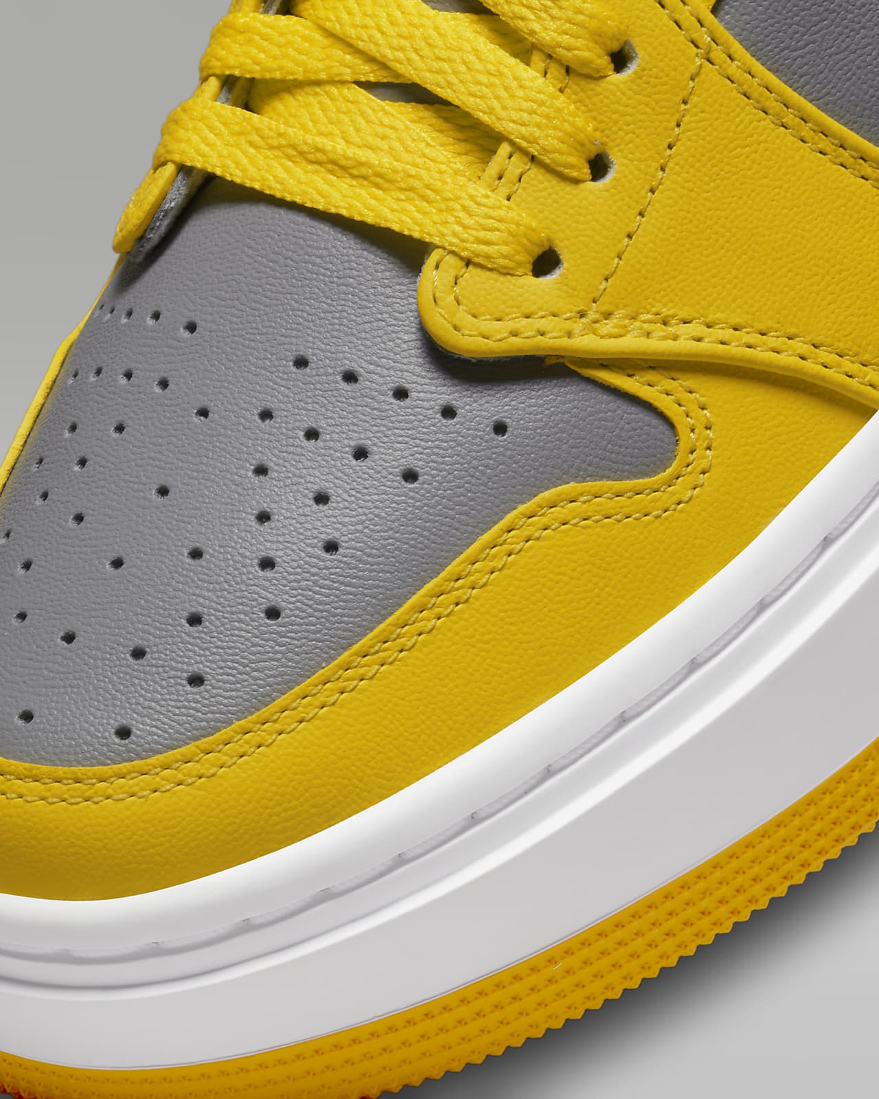Air Jordan 1 Low - Gris / Jaune