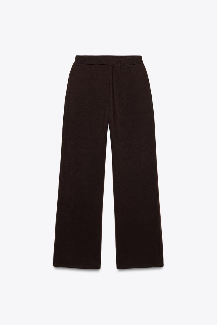 Pantalon fluide - Marron foncé