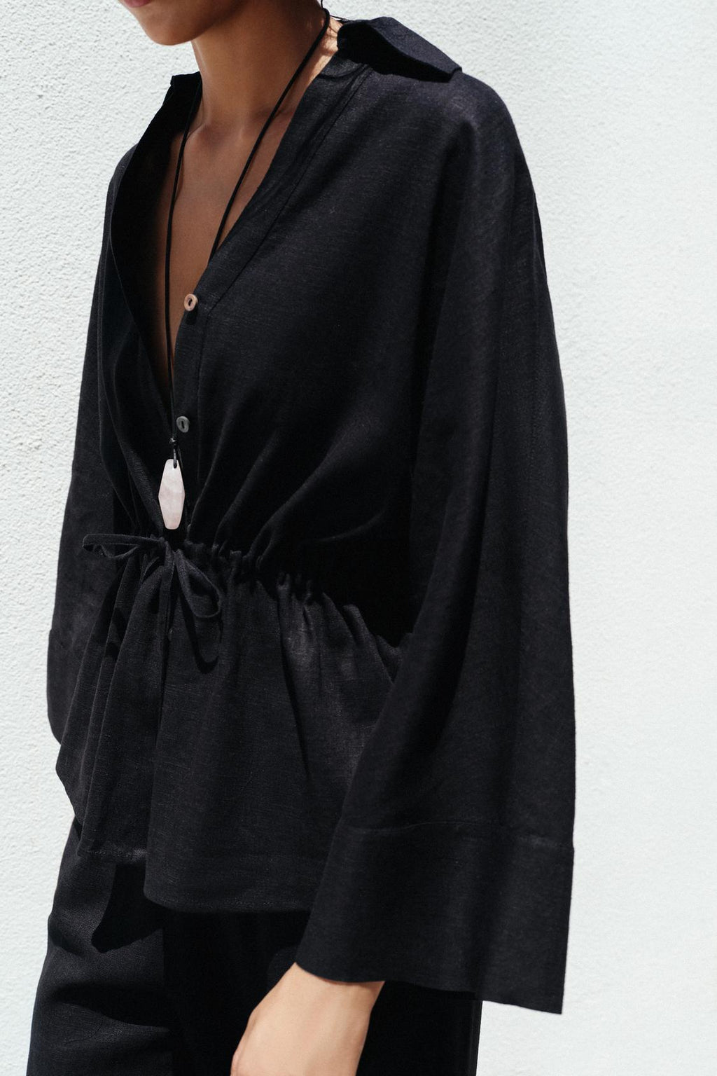 CHEMISE SAFARI AVEC LIN