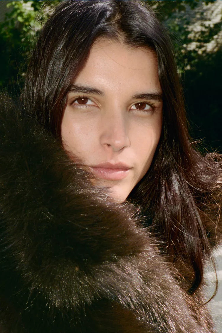 GILET EFFET FOURRURE