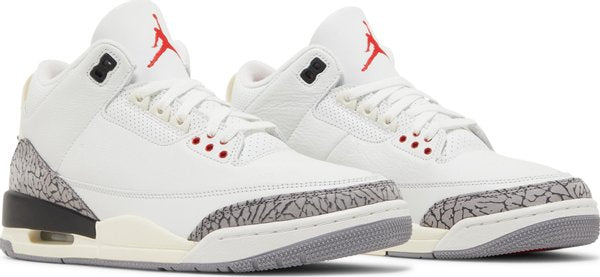Air Jordan 3 -Blanc / Noir