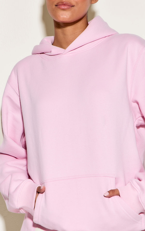 HOODIE PULLOVER EN COTON POLAIRE