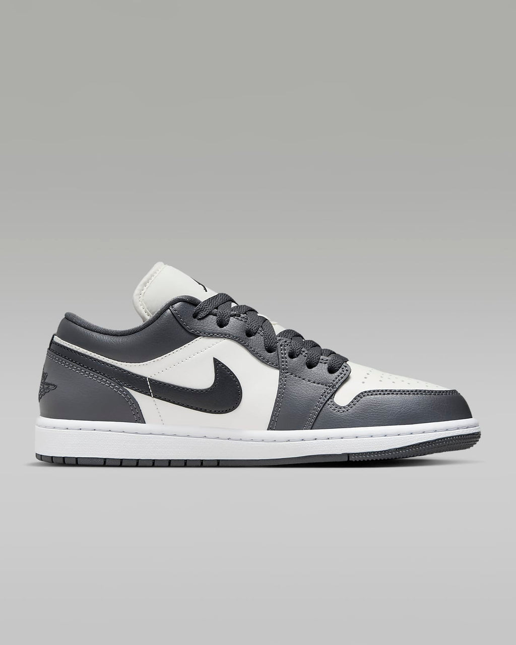 Air Jordan 1 Low - Gris / Blanc