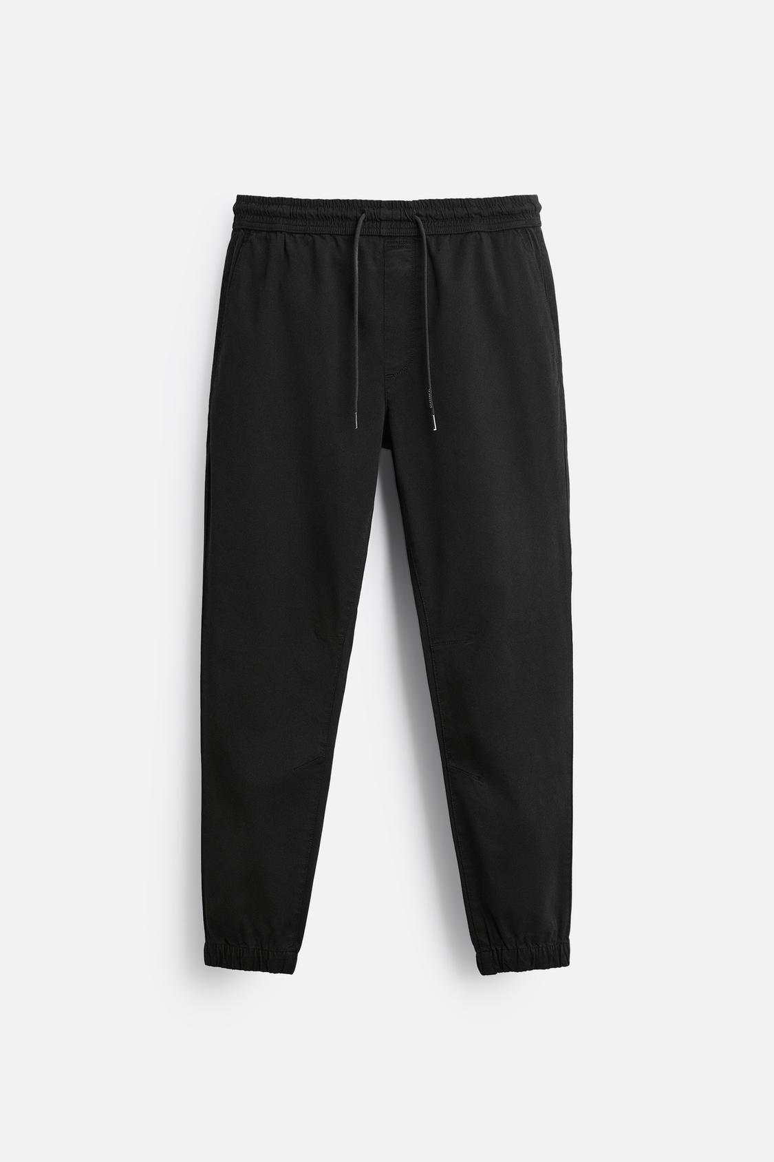 PANTALON DÉLAVÉ AVEC TAILLE JOGGING