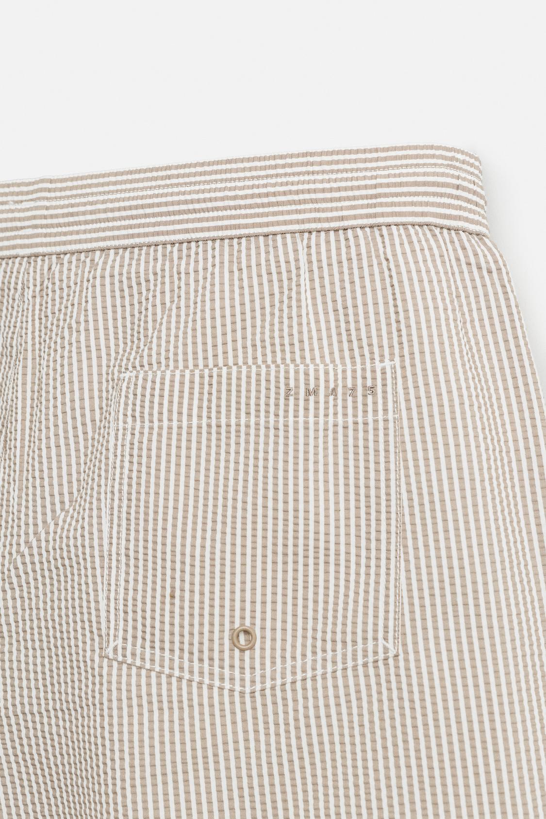 MAILLOT DE BAIN COURT SEERSUCKER