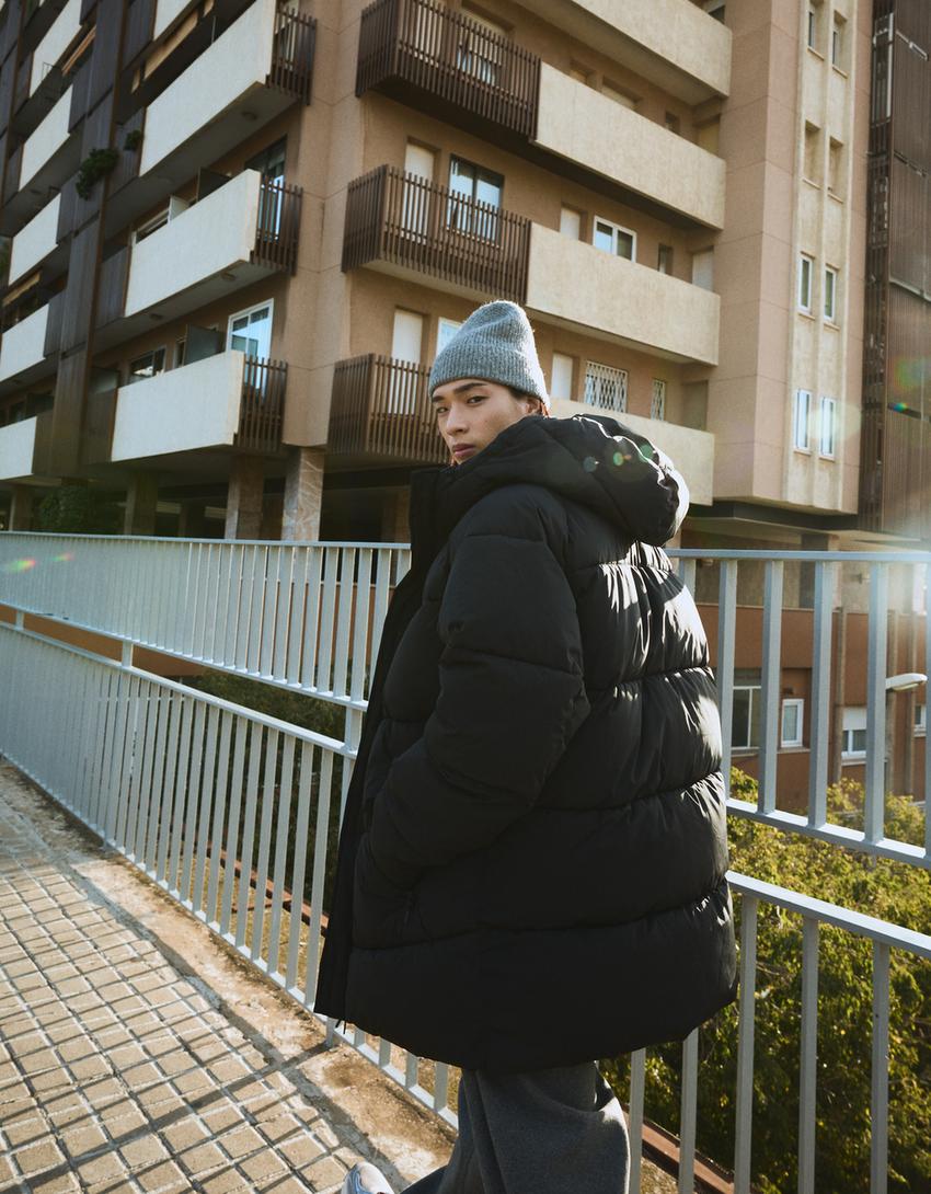 MANTEAU LONG BOUFFANT