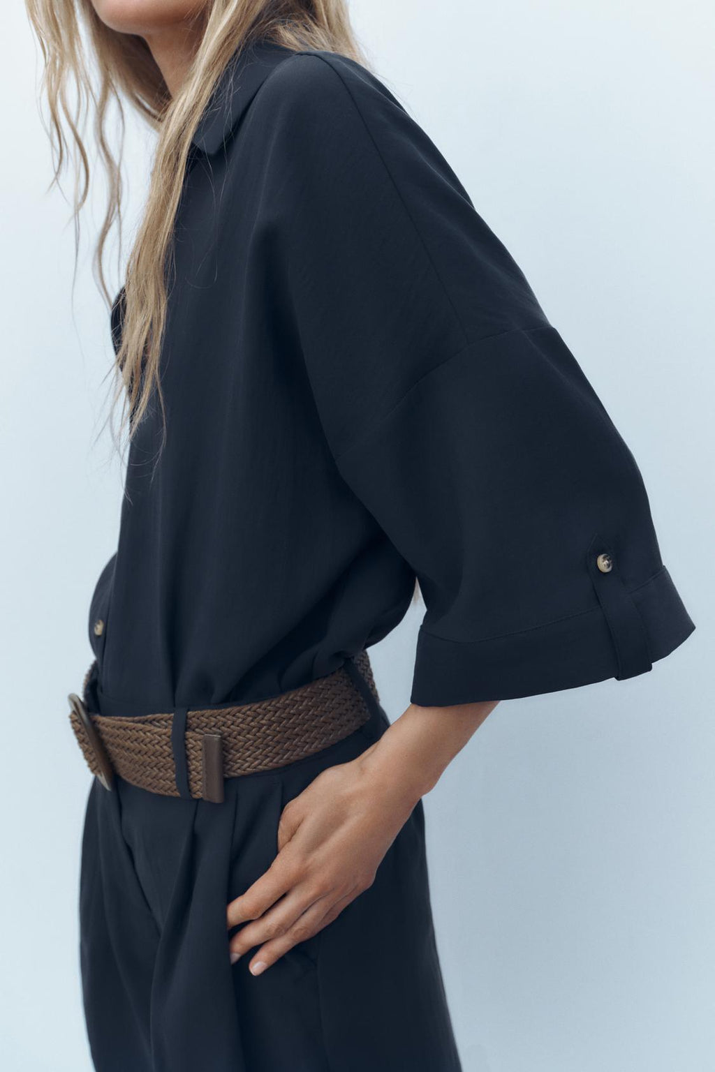 CHEMISE MANCHES COURTES LARGES