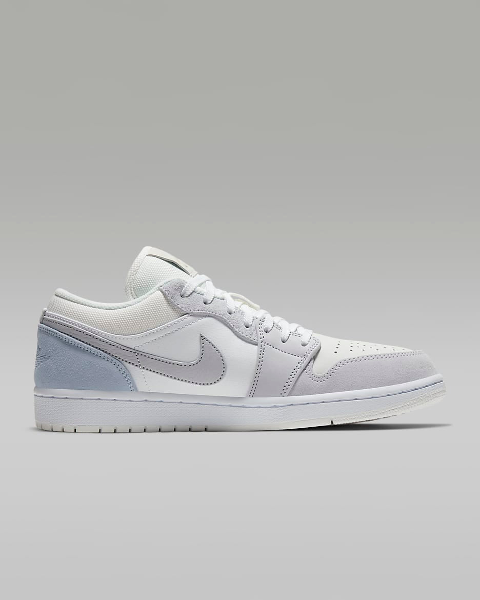 Air Jordan 1 Low - Blanc / Gris