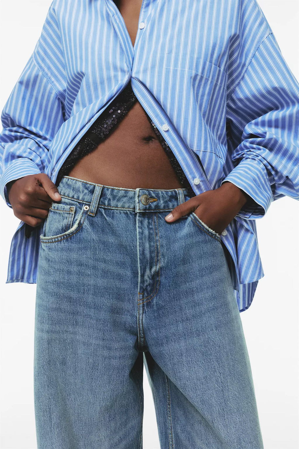 JEAN BAGGY TAILLE MOYENNE