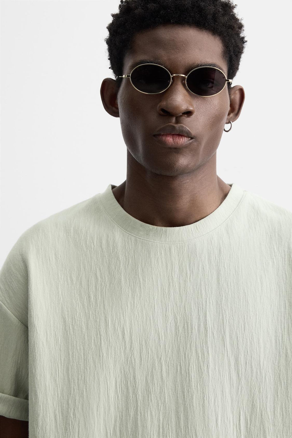 T-SHIRT RELAXED FIT STRUCTURÉ