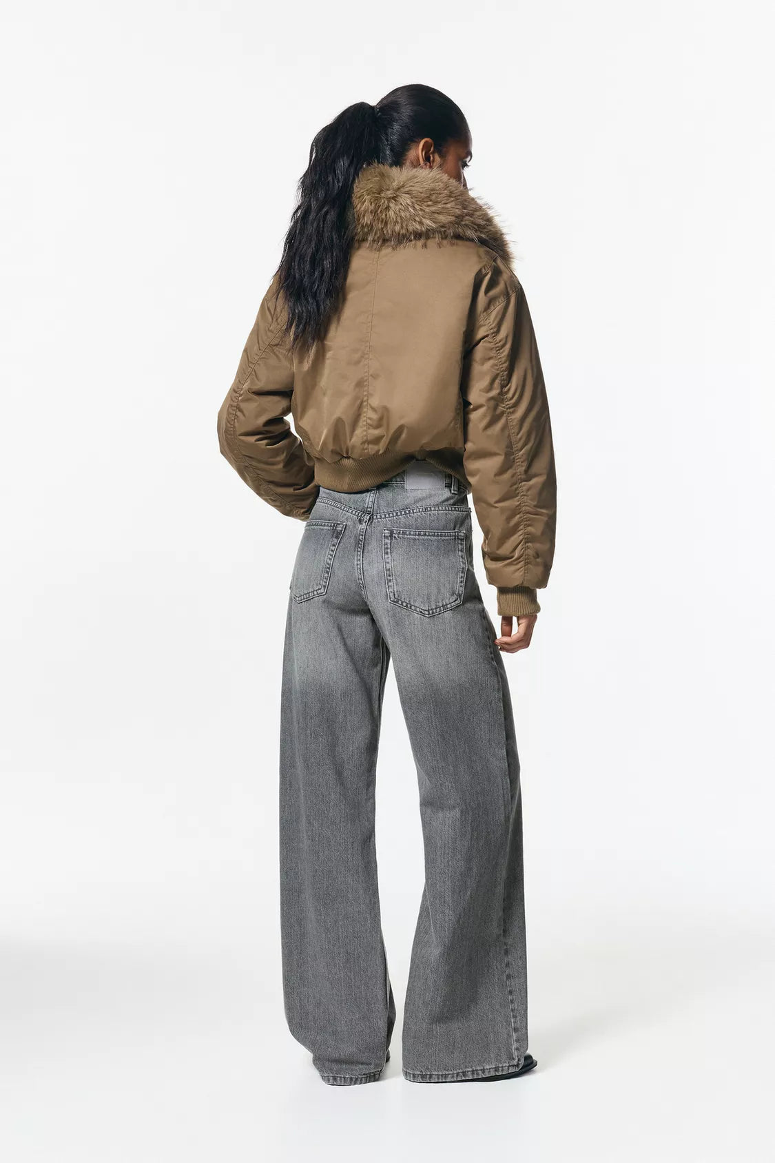 JEAN WIDE LEG TAILLE HAUTE