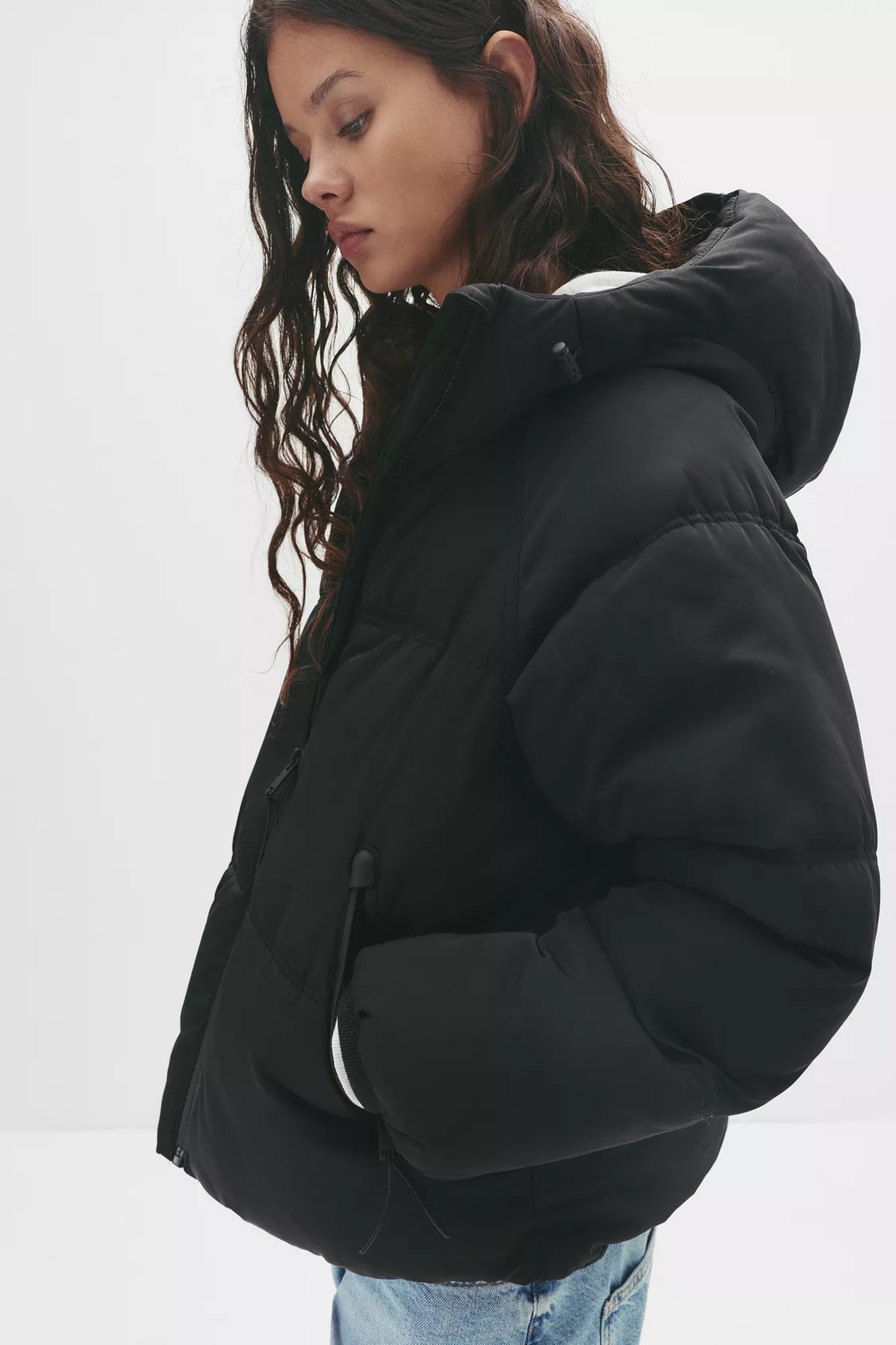 VESTE MATELASSÉE À CAPUCHE