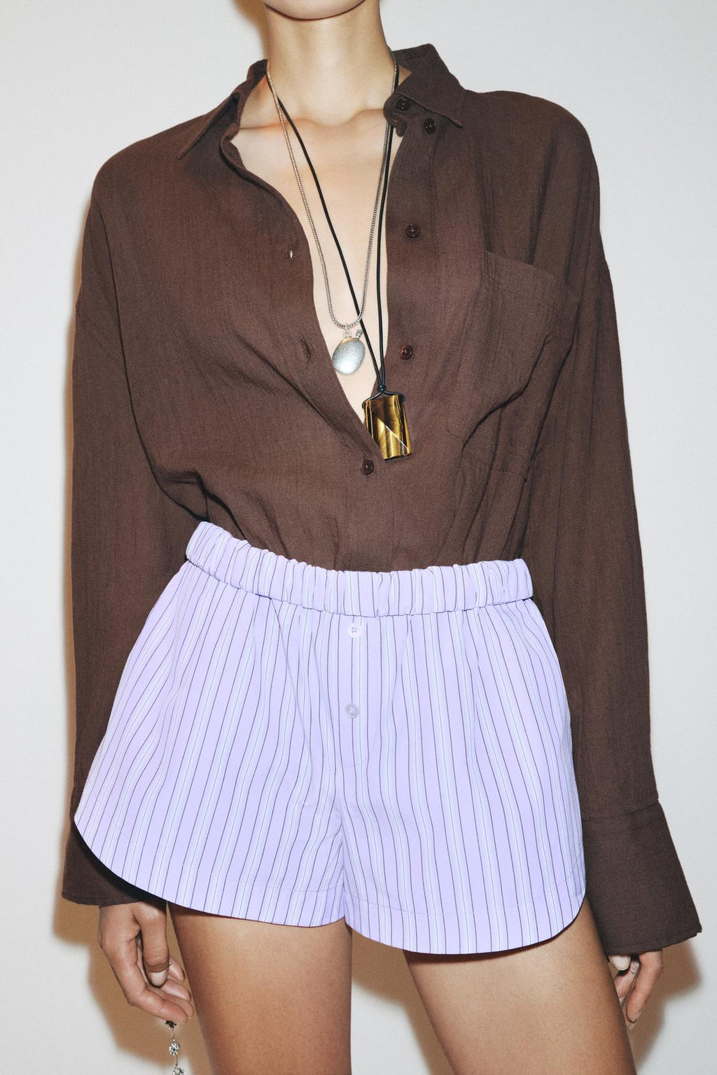 CHEMISE OVERSIZE EN GAZE