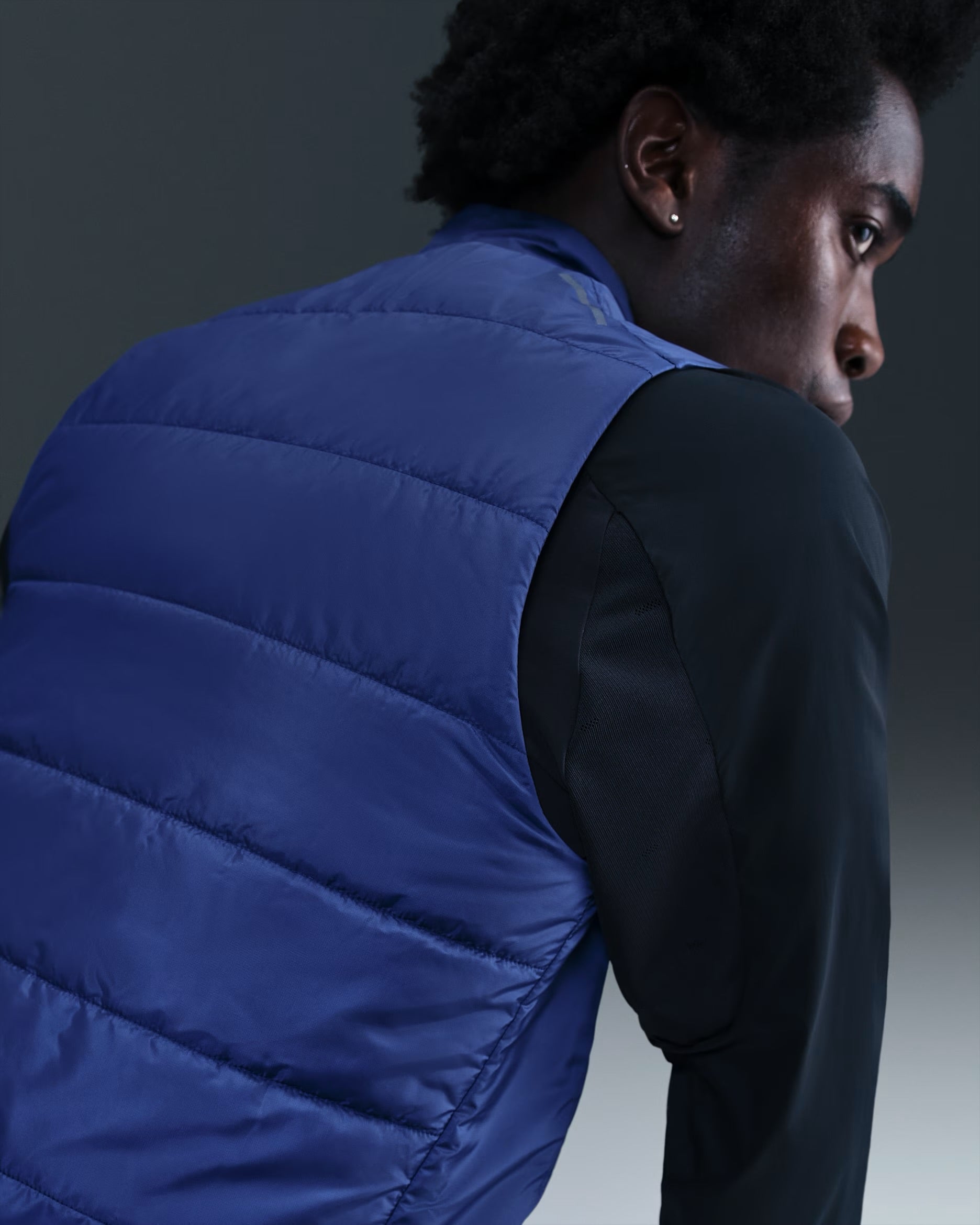 Veste de Running sans Manches en Duvet