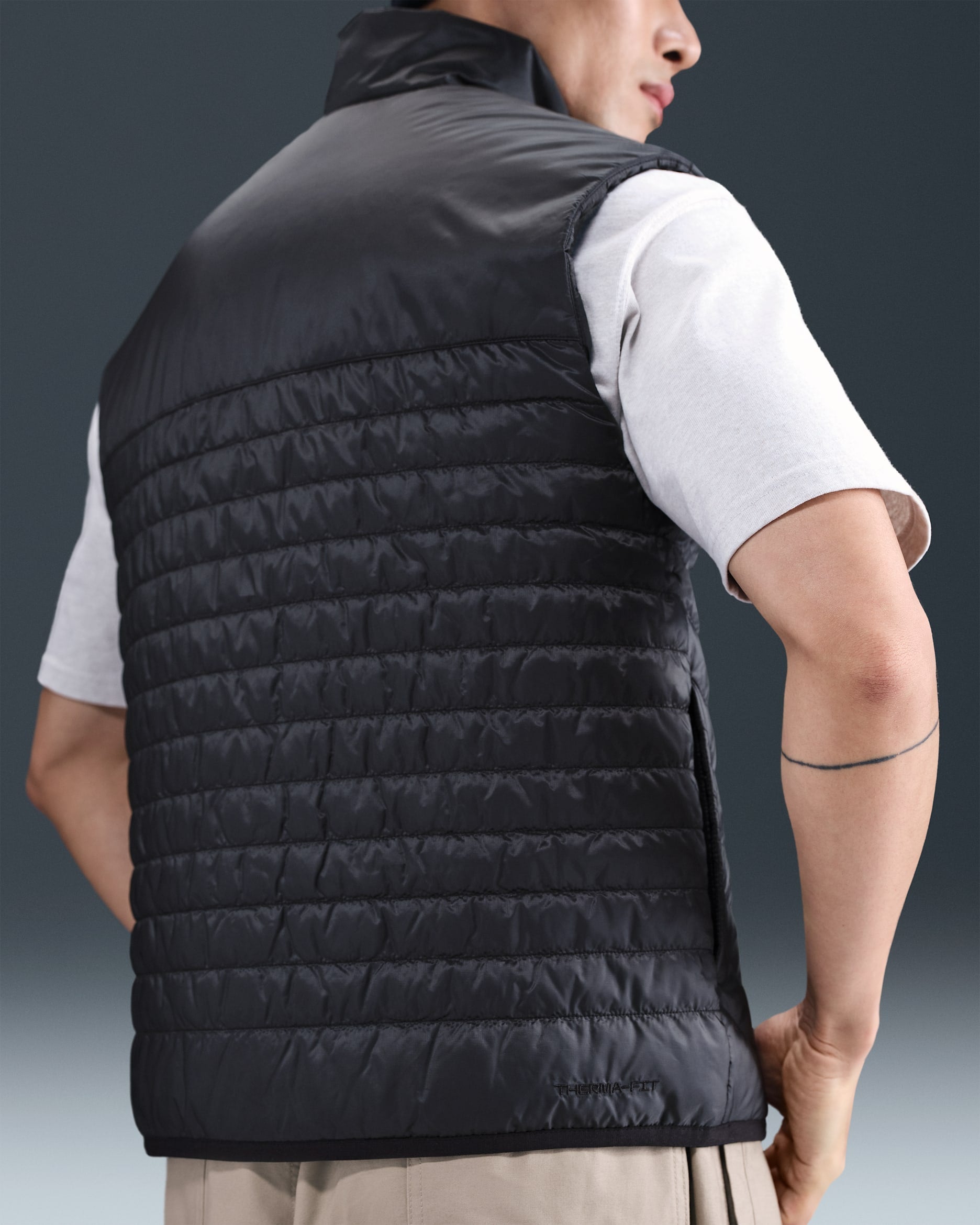 Doudoune sans manches de foot d'épaisseur moyenne Nike Therma-FIT