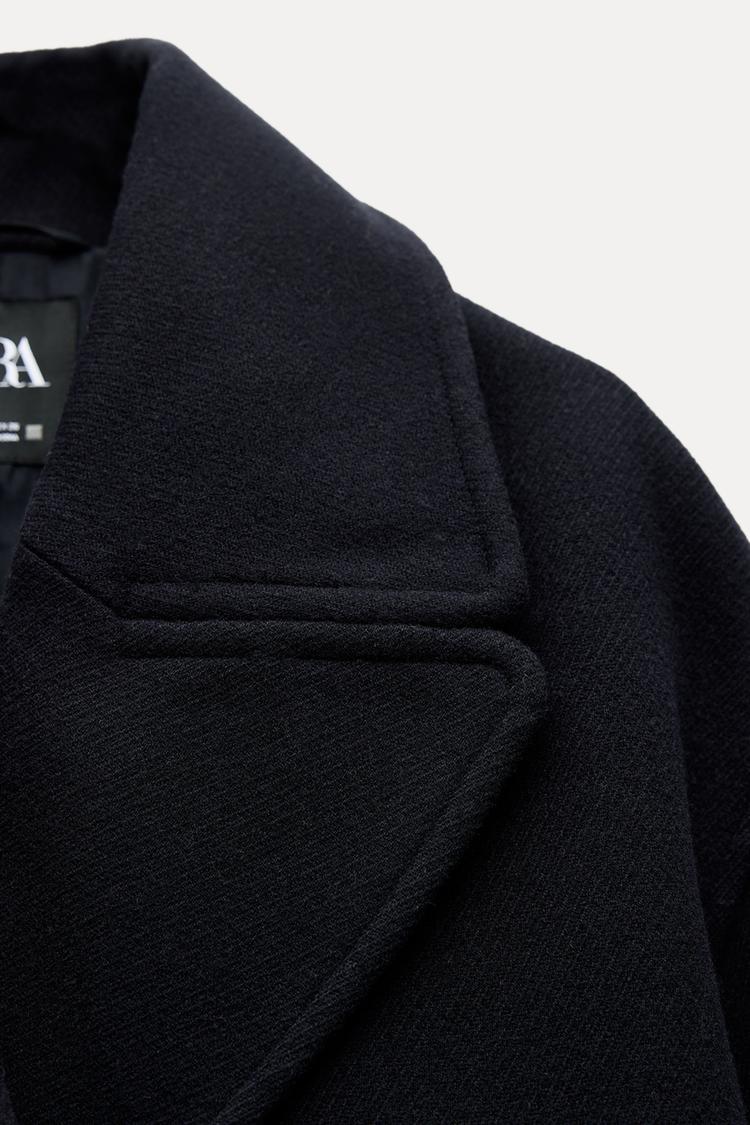 MANTEAU COURT CROISE