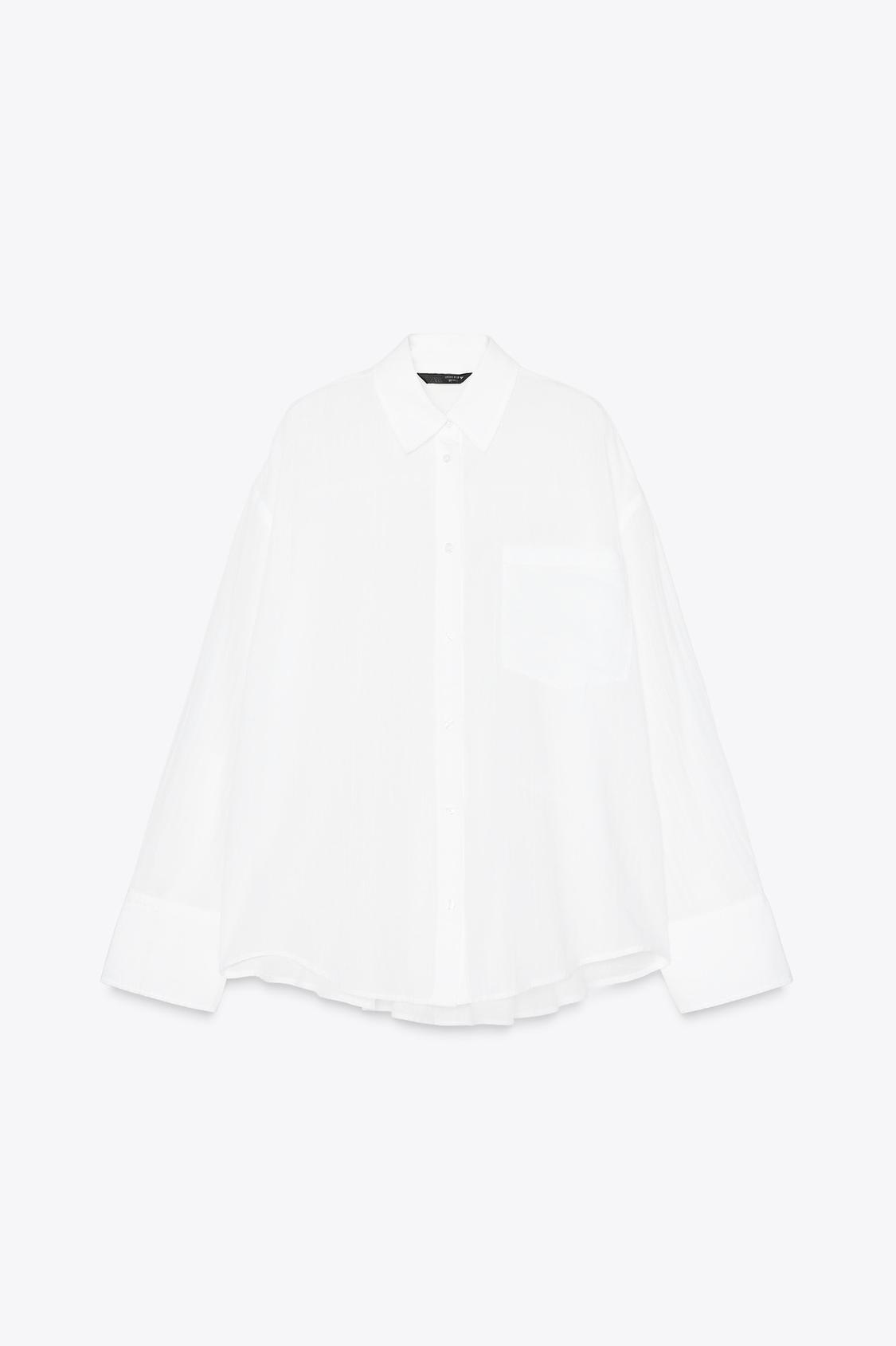 CHEMISE OVERSIZE EN GAZE