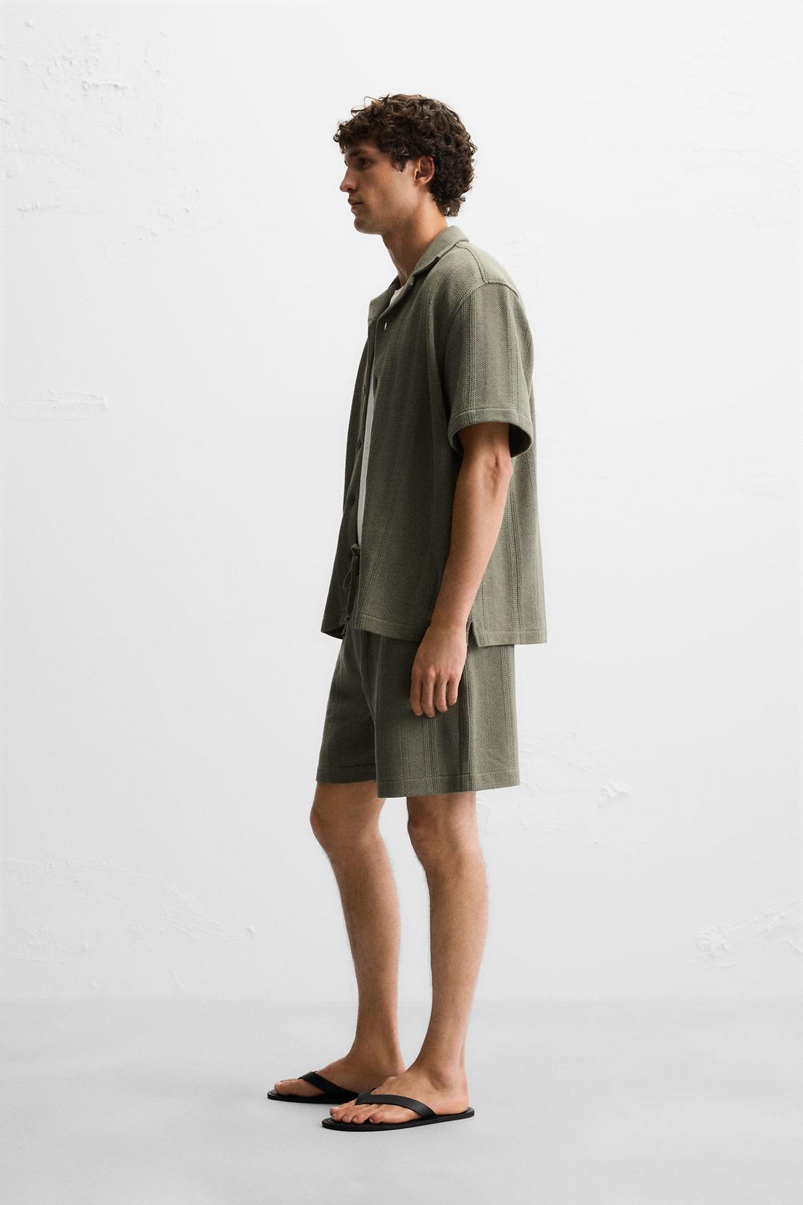 CHEMISE STRUCTURÉE JACQUARD