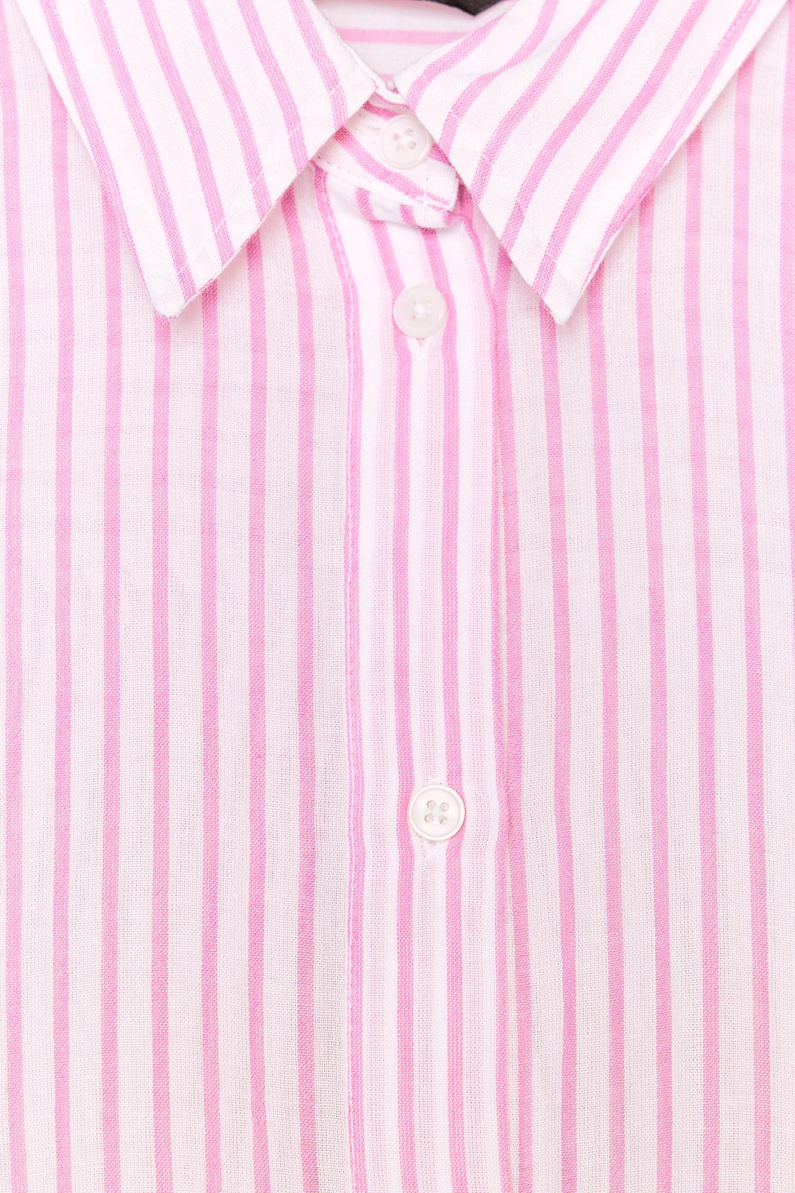 CHEMISE OVERSIZE GAZE RAYURES