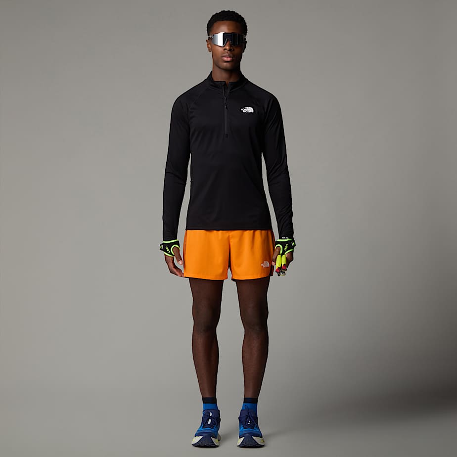 Haut manches longues à col zippé Sunriser pour homme