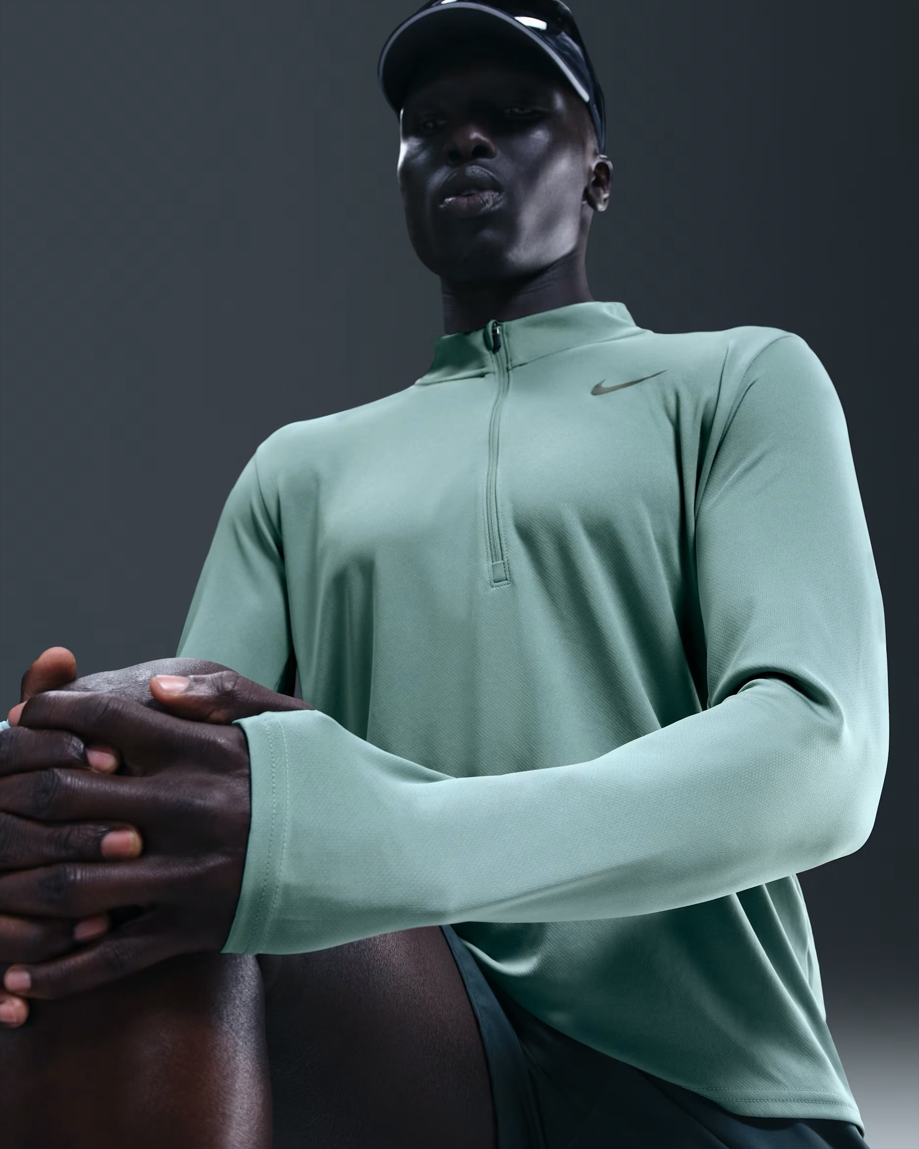 Haut de running à demi-zip Dri-Fit
