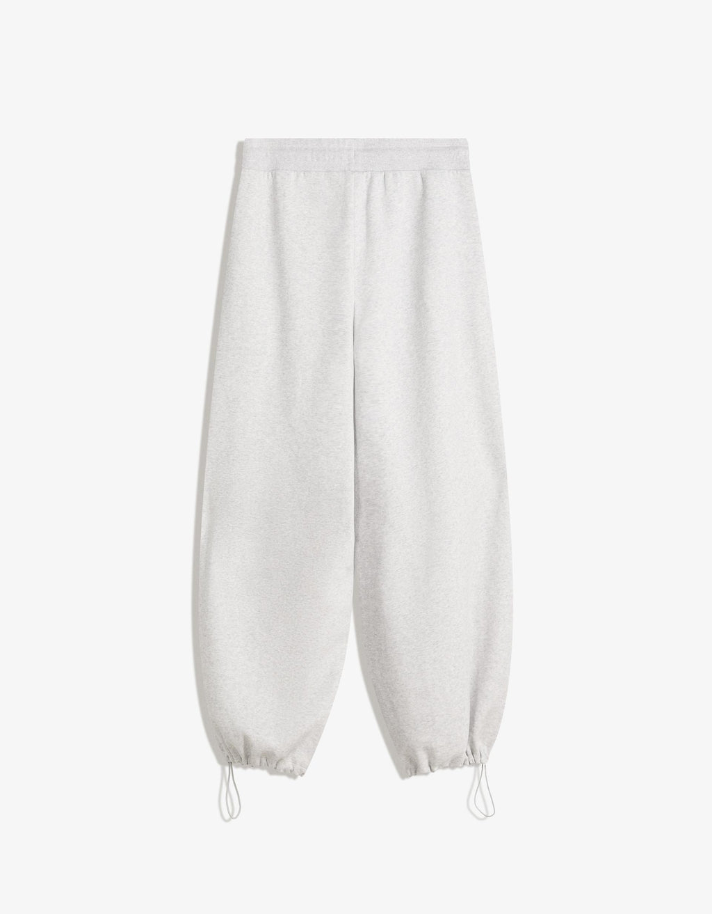 PANTALON EN MOLLETON COUPE BARREL À STOPPEURS