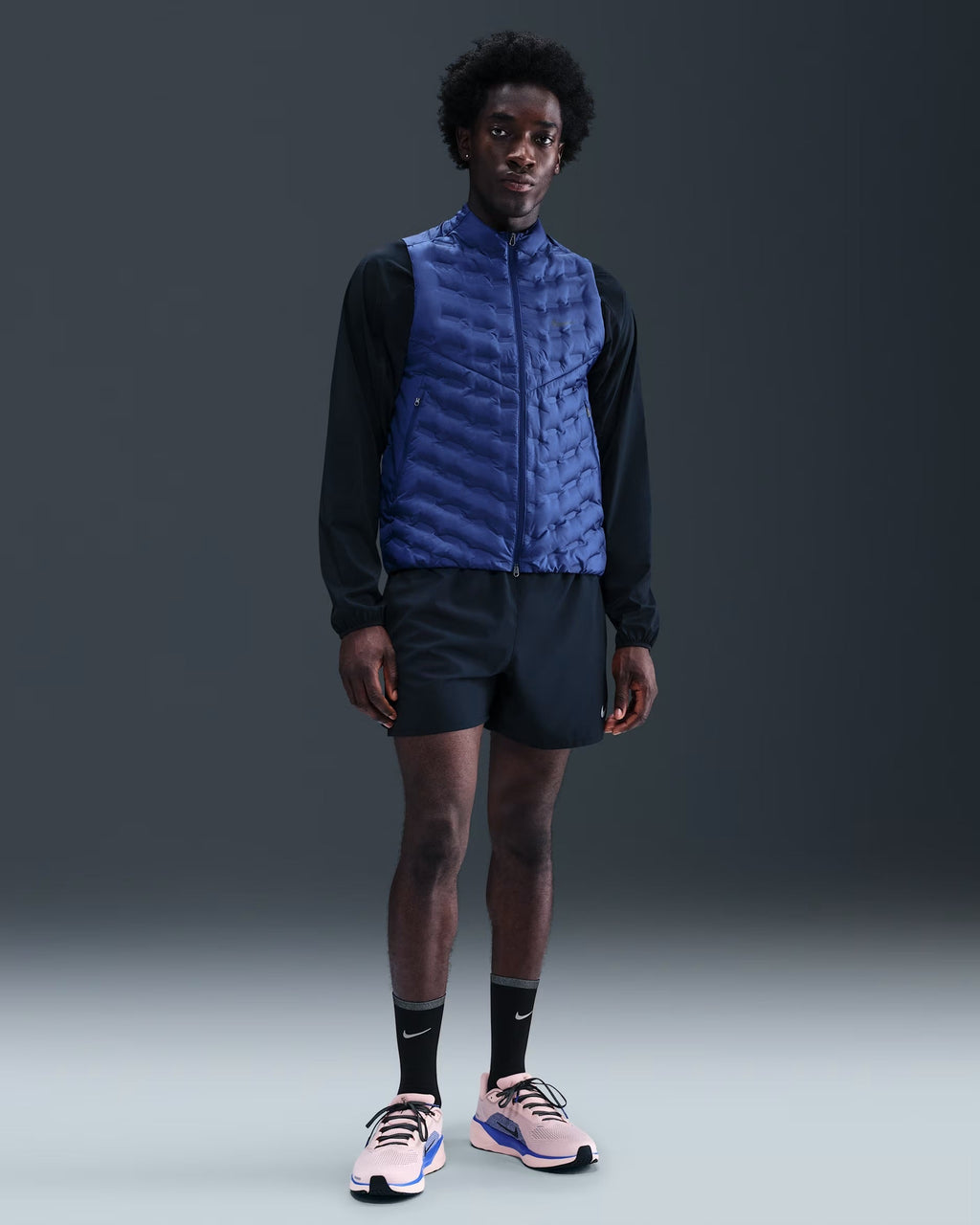 Veste de Running sans Manches en Duvet