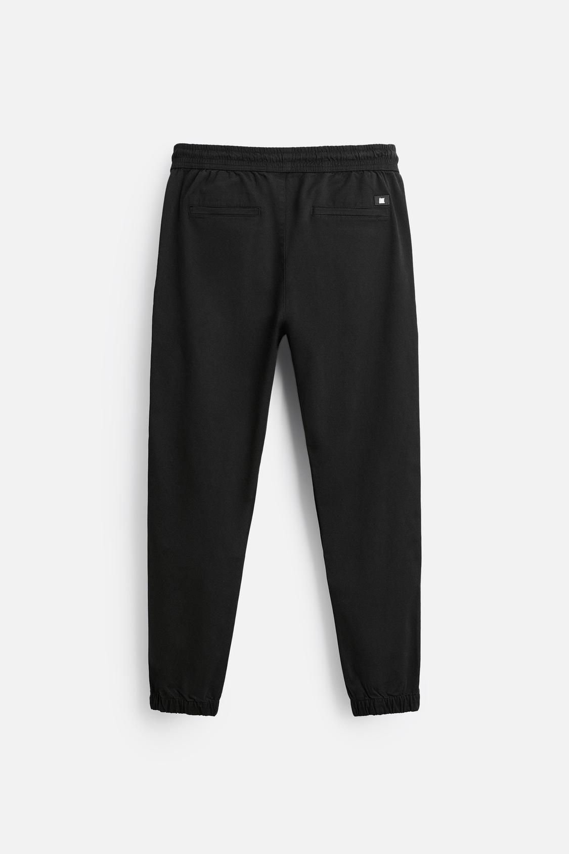 PANTALON DÉLAVÉ AVEC TAILLE JOGGING