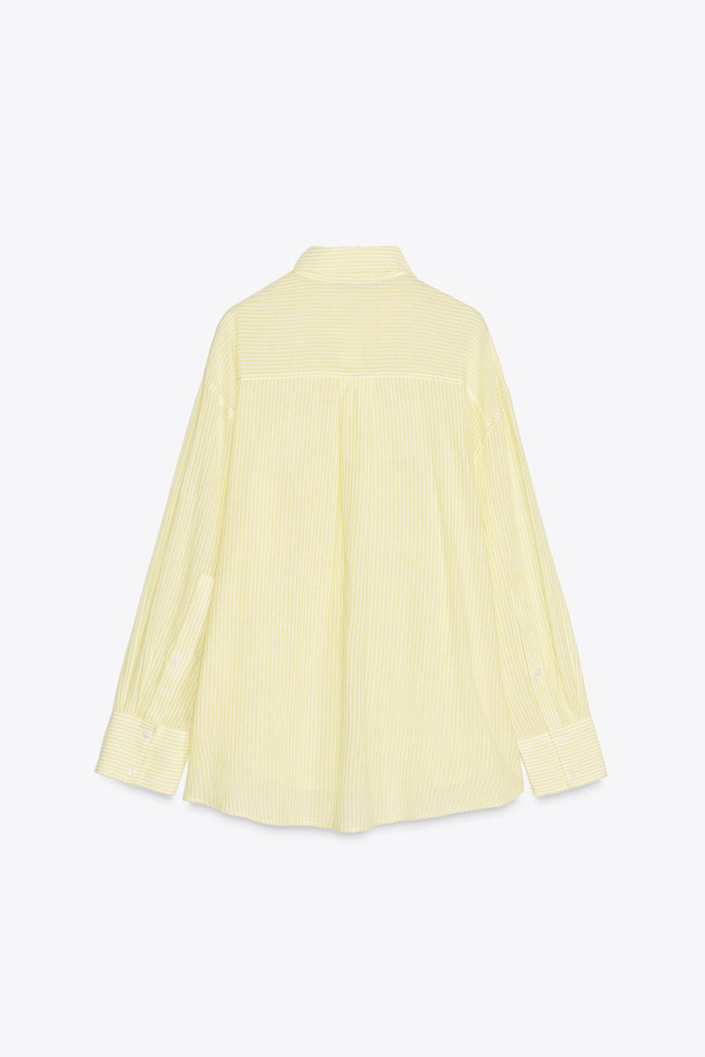 CHEMISE OVERSIZE GAZE RAYURES