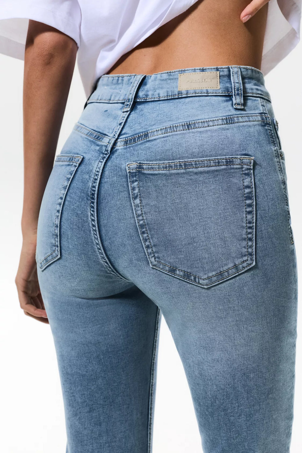 JEANS SKINNY TAILLE HAUTE