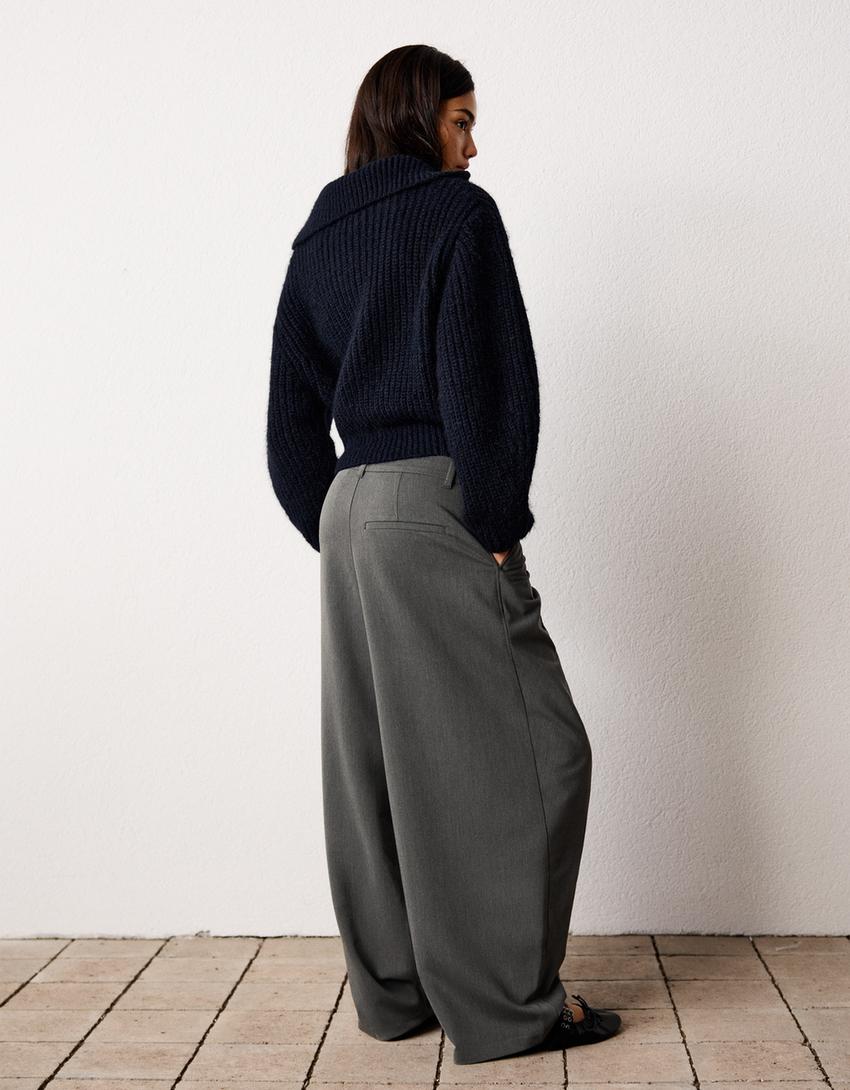 PANTALON TAILORING TAILLE CROISÉE