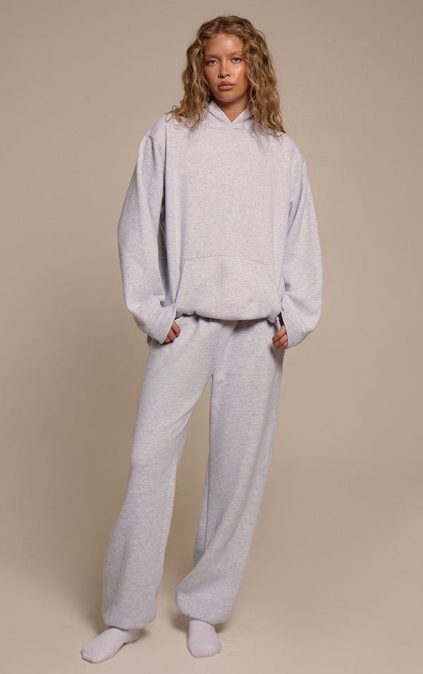 HOODIE PULLOVER EN COTON POLAIRE