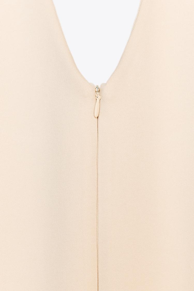 COMBINAISON LONGUE À ENCOLURE AMÉRICAINE EN MAILLE SURJET